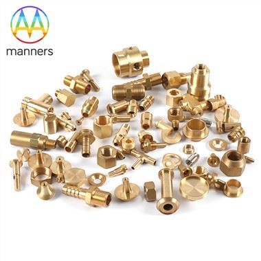 Parti in ottone per tornitura di tornio CNC OEM