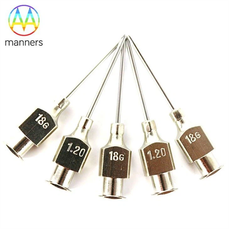 Reusable Veterinary Stainless Steel Luer Lock Needles