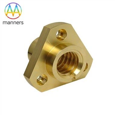 Mini parti in ottone lavorate a CNC