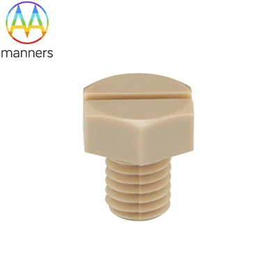 Parti in plastica PTFE per fresatura CNC