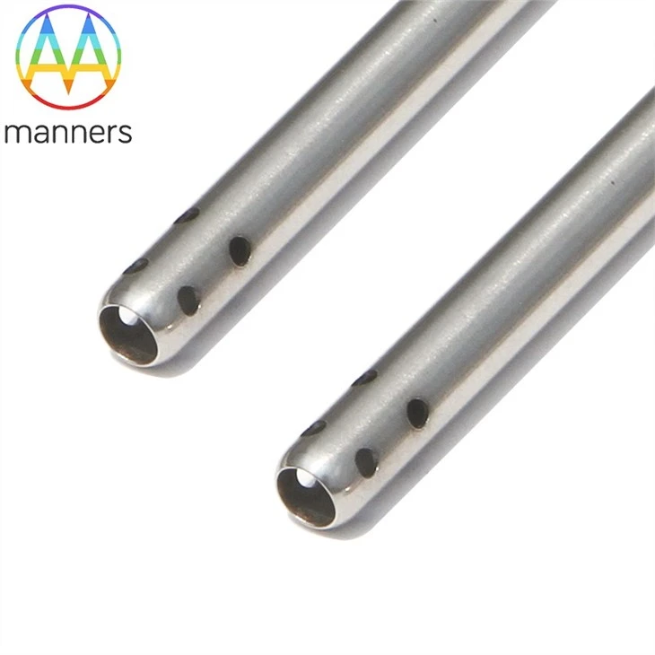 Stainless Steel Luer Lock Tube With Side Hole